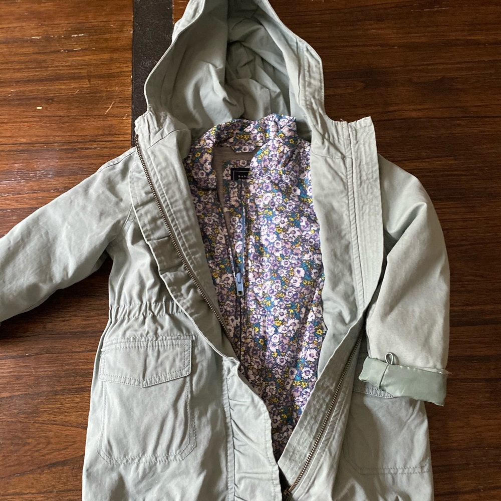 Mint green 2 in 1 gap jacket